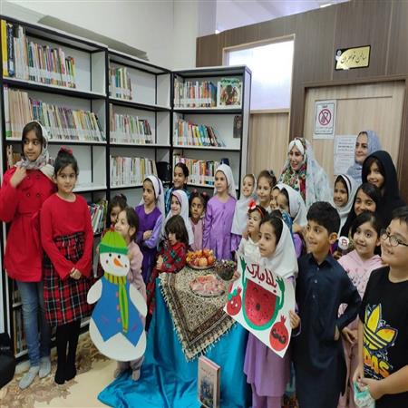 جشن یلدا،قصه گویی از کتاب: مهمانی در جنگل مهربانی با حضور نویسنده:معصومه شاه تقی